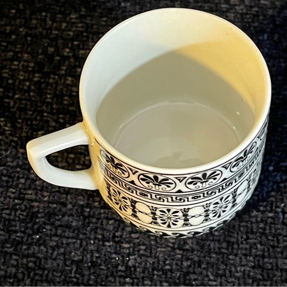 Greek Porcelain Cup with Acropolis Design. Handmade in Greece - Picture 3 of 5